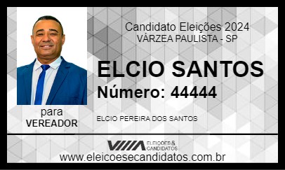 Candidato ELCIO SANTOS 2024 - VÁRZEA PAULISTA - Eleições