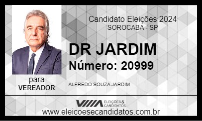 Candidato DR JARDIM 2024 - SOROCABA - Eleições