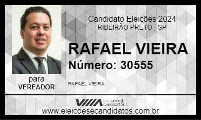 Candidato RAFAEL VIEIRA 2024 - RIBEIRÃO PRETO - Eleições