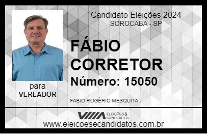 Candidato FÁBIO CORRETOR 2024 - SOROCABA - Eleições