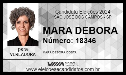 Candidato MARA DEBORA 2024 - SÃO JOSÉ DOS CAMPOS - Eleições