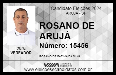 Candidato ROSANO DE ARUJÁ 2024 - ARUJÁ - Eleições