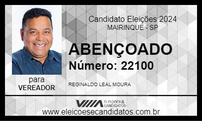 Candidato ABENÇOADO 2024 - MAIRINQUE - Eleições