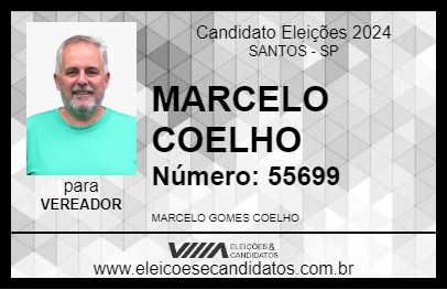 Candidato MARCELO COELHO 2024 - SANTOS - Eleições