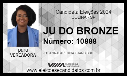 Candidato JU DO BRONZE 2024 - COLINA - Eleições