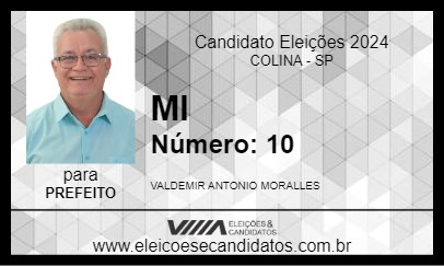 Candidato MI 2024 - COLINA - Eleições