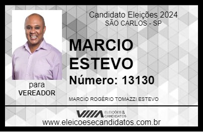 Candidato MARCIO ESTEVO 2024 - SÃO CARLOS - Eleições