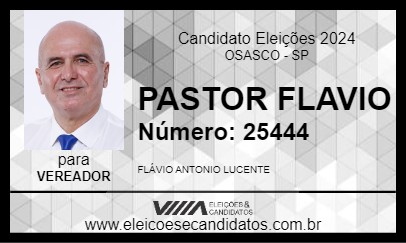 Candidato PASTOR FLAVIO 2024 - OSASCO - Eleições