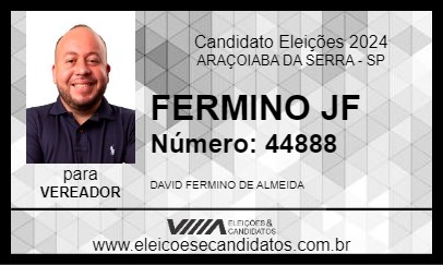 Candidato FERMINO JF 2024 - ARAÇOIABA DA SERRA - Eleições