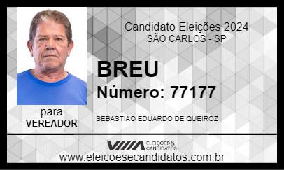 Candidato BREU 2024 - SÃO CARLOS - Eleições