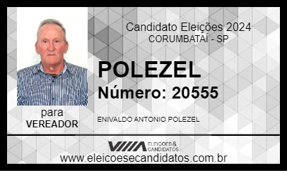 Candidato POLEZEL 2024 - CORUMBATAÍ - Eleições