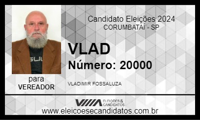 Candidato VLAD 2024 - CORUMBATAÍ - Eleições