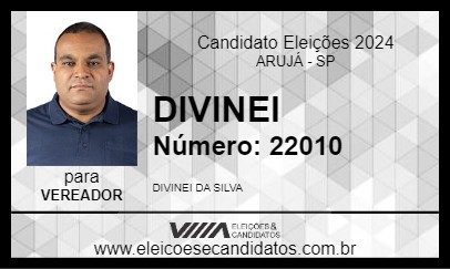 Candidato DIVINEI 2024 - ARUJÁ - Eleições