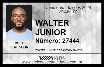 Candidato WALTER JUNIOR 2024 - ARUJÁ - Eleições