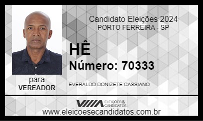 Candidato HÊ 2024 - PORTO FERREIRA - Eleições