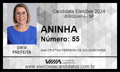 Candidato ANINHA 2024 - JERIQUARA - Eleições