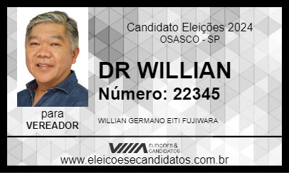 Candidato DR WILLIAN 2024 - OSASCO - Eleições