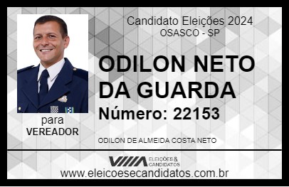 Candidato ODILON NETO 2024 - OSASCO - Eleições