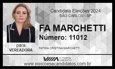 Candidato FA MARCHETTI 2024 - SÃO CARLOS - Eleições