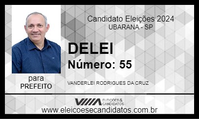 Candidato DELEI 2024 - UBARANA - Eleições