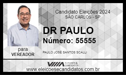 Candidato DR PAULO 2024 - SÃO CARLOS - Eleições