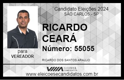 Candidato RICARDO CEARÁ 2024 - SÃO CARLOS - Eleições