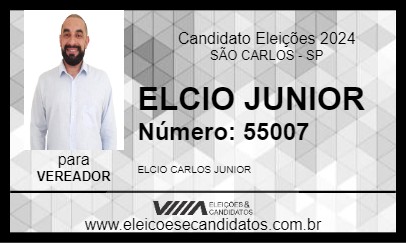 Candidato ELCIO JUNIOR 2024 - SÃO CARLOS - Eleições