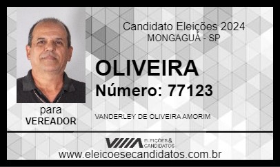 Candidato OLIVEIRA 2024 - MONGAGUÁ - Eleições