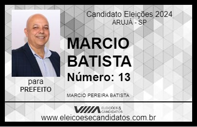 Candidato MARCIO BATISTA 2024 - ARUJÁ - Eleições