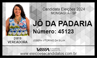 Candidato JÔ DA PADARIA 2024 - MONGAGUÁ - Eleições