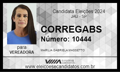 Candidato CORREGABS 2024 - JAÚ - Eleições