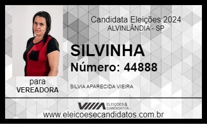 Candidato SILVINHA 2024 - ALVINLÂNDIA - Eleições