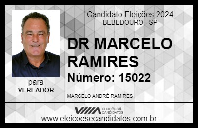 Candidato DR MARCELO RAMIRES 2024 - BEBEDOURO - Eleições