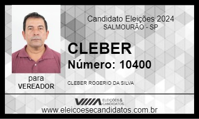 Candidato CLEBER 2024 - SALMOURÃO - Eleições