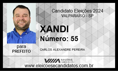 Candidato XANDI 2024 - VALPARAÍSO - Eleições