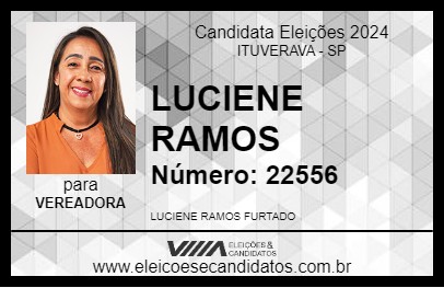 Candidato LUCIENE RAMOS 2024 - ITUVERAVA - Eleições