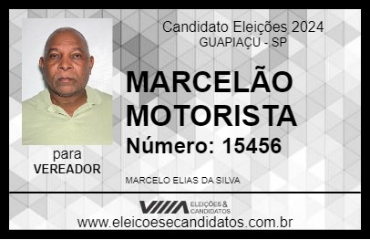 Candidato MARCELÃO MOTORISTA 2024 - GUAPIAÇU - Eleições