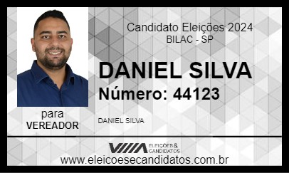 Candidato DANIEL SILVA 2024 - BILAC - Eleições