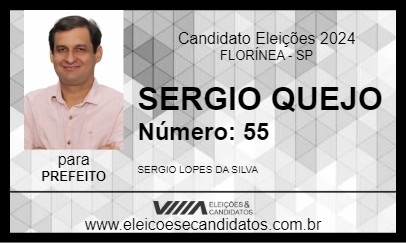 Candidato SERGIO QUEJO 2024 - FLORÍNEA - Eleições