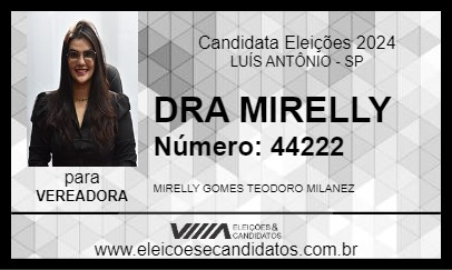 Candidato DRA MIRELLY 2024 - LUÍS ANTÔNIO - Eleições