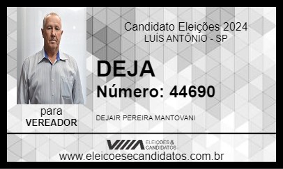 Candidato DEJA 2024 - LUÍS ANTÔNIO - Eleições