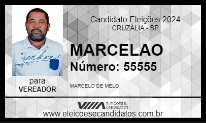 Candidato MARCELAO 2024 - CRUZÁLIA - Eleições