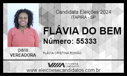 Candidato FLAVINHA 2024 - ITAPIRA - Eleições