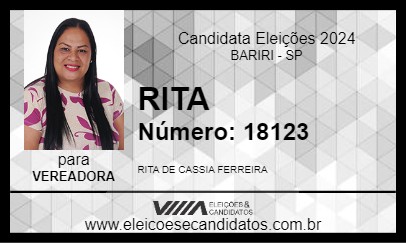 Candidato RITA 2024 - BARIRI - Eleições