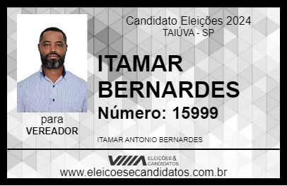 Candidato ITAMAR BERNARDES 2024 - TAIÚVA - Eleições