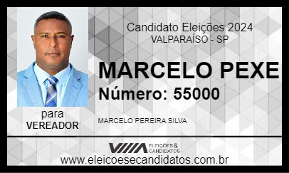 Candidato MARCELO PEXE 2024 - VALPARAÍSO - Eleições