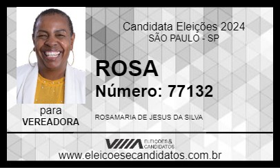 Candidato ROSA 2024 - SÃO PAULO - Eleições