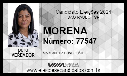 Candidato MORENA 2024 - SÃO PAULO - Eleições