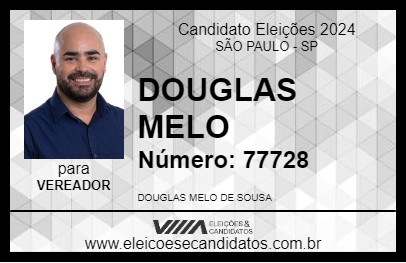 Candidato DOUGLAS MELO 2024 - SÃO PAULO - Eleições