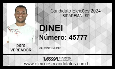 Candidato DINEI 2024 - IBIRAREMA - Eleições